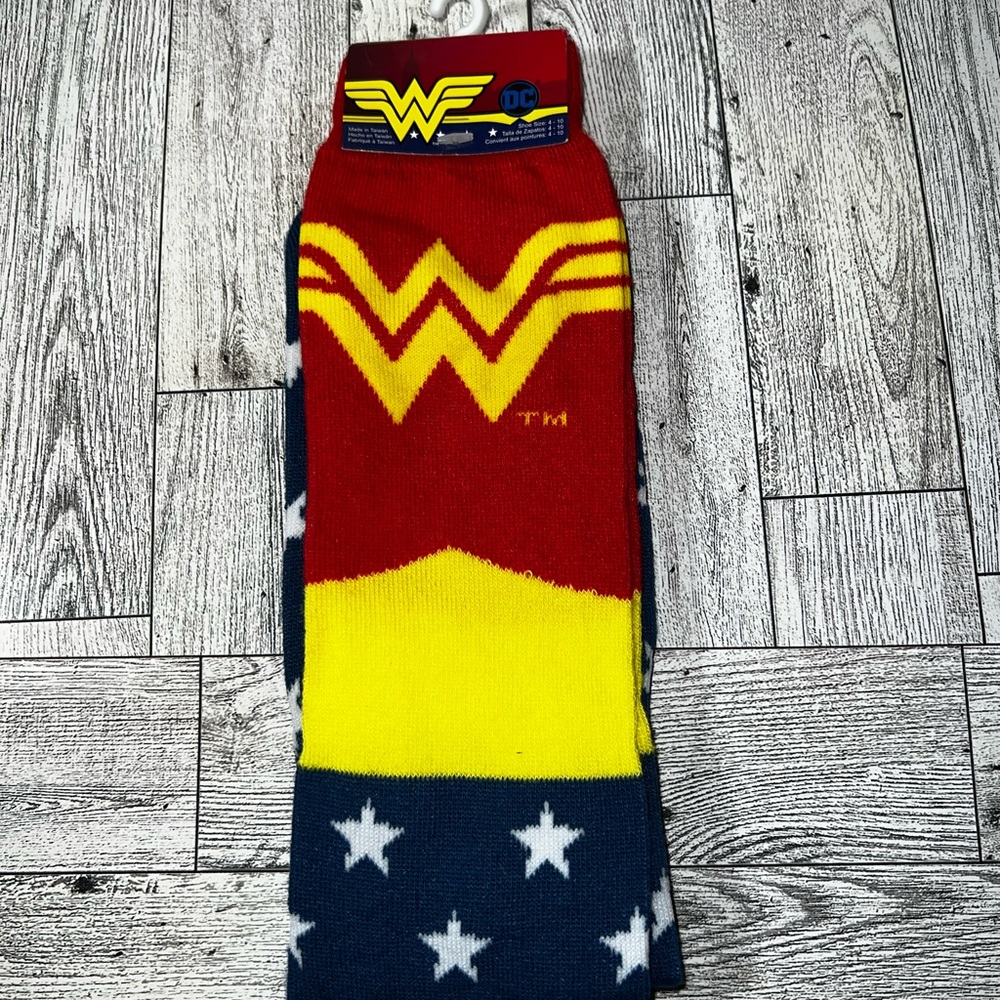 Wonder Woman knee socks